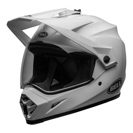 BELL MX-9 ADVENTURE MIPS HELMET - GLOSS WHITE CASSONS PTY LTD sold by Cully's Yamaha