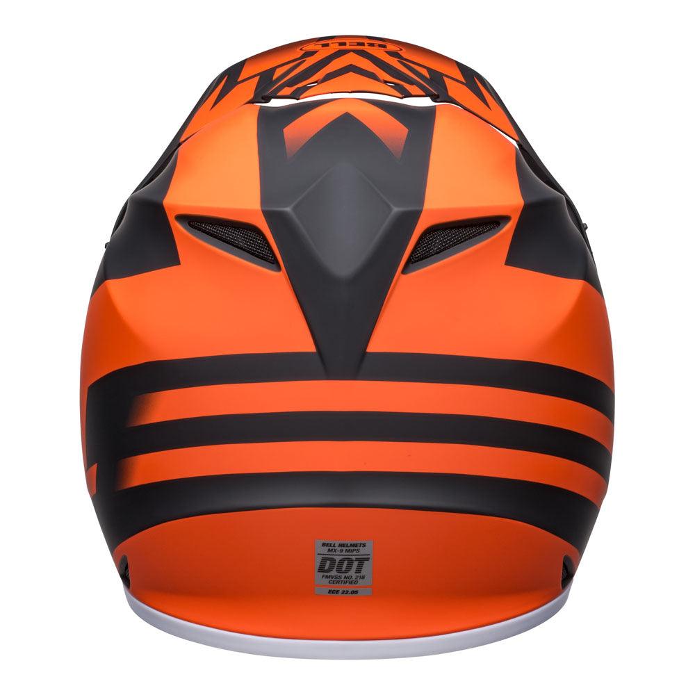 BELL MX-9 MIPS DISRUPT 2022 HELMET - MATT BLACK/ORANGE CASSONS PTY LTD sold by Cully's Yamaha