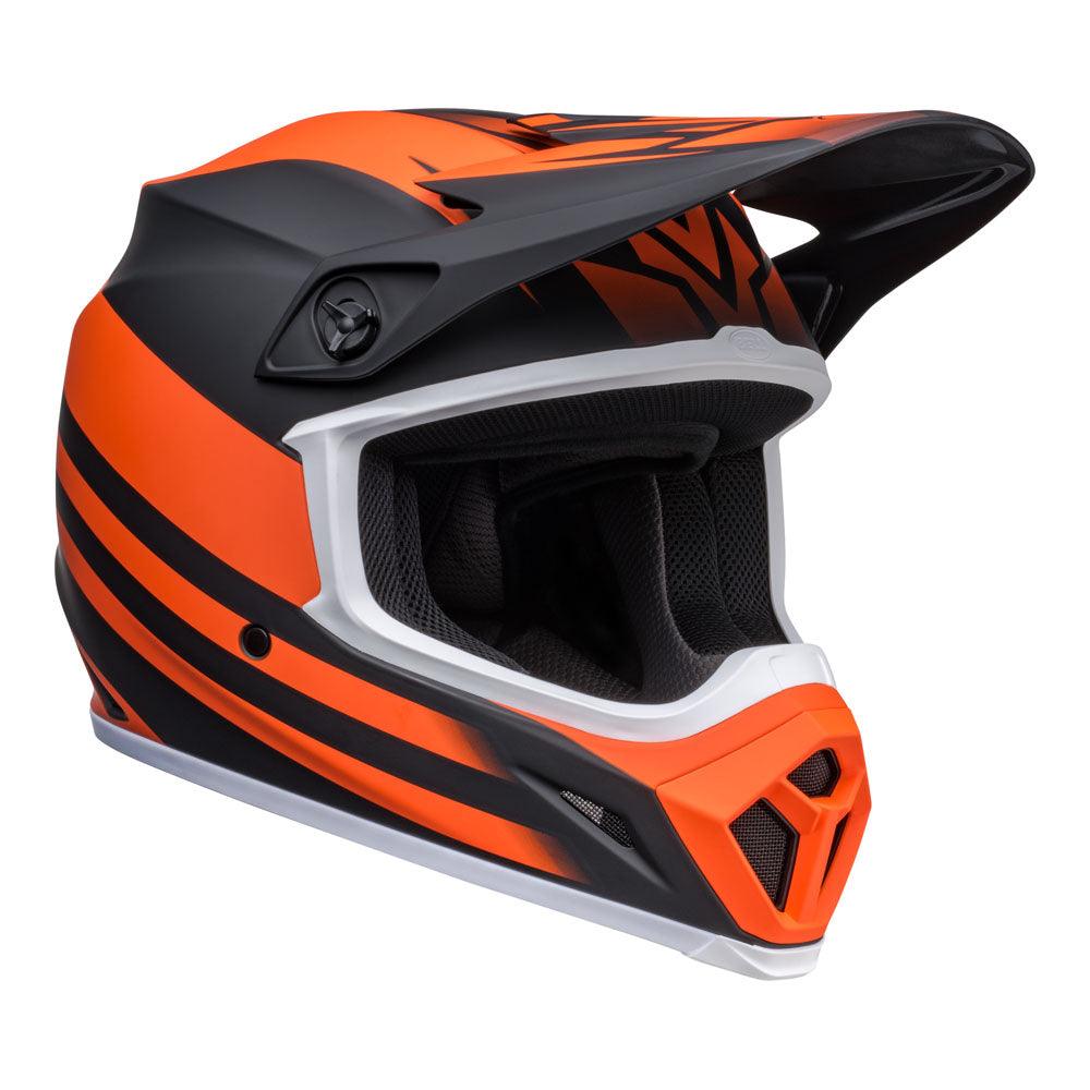 BELL MX-9 MIPS DISRUPT 2022 HELMET - MATT BLACK/ORANGE CASSONS PTY LTD sold by Cully's Yamaha