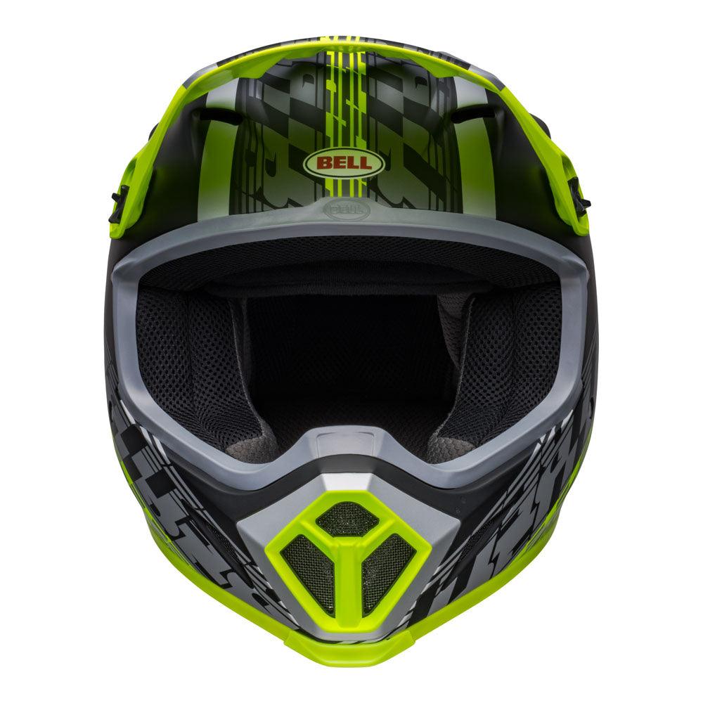 BELL MX-9 MIPS OFFSET 2022 HELMET - MATT BLACK/HI-VIZ YELLOW CASSONS PTY LTD sold by Cully's Yamaha