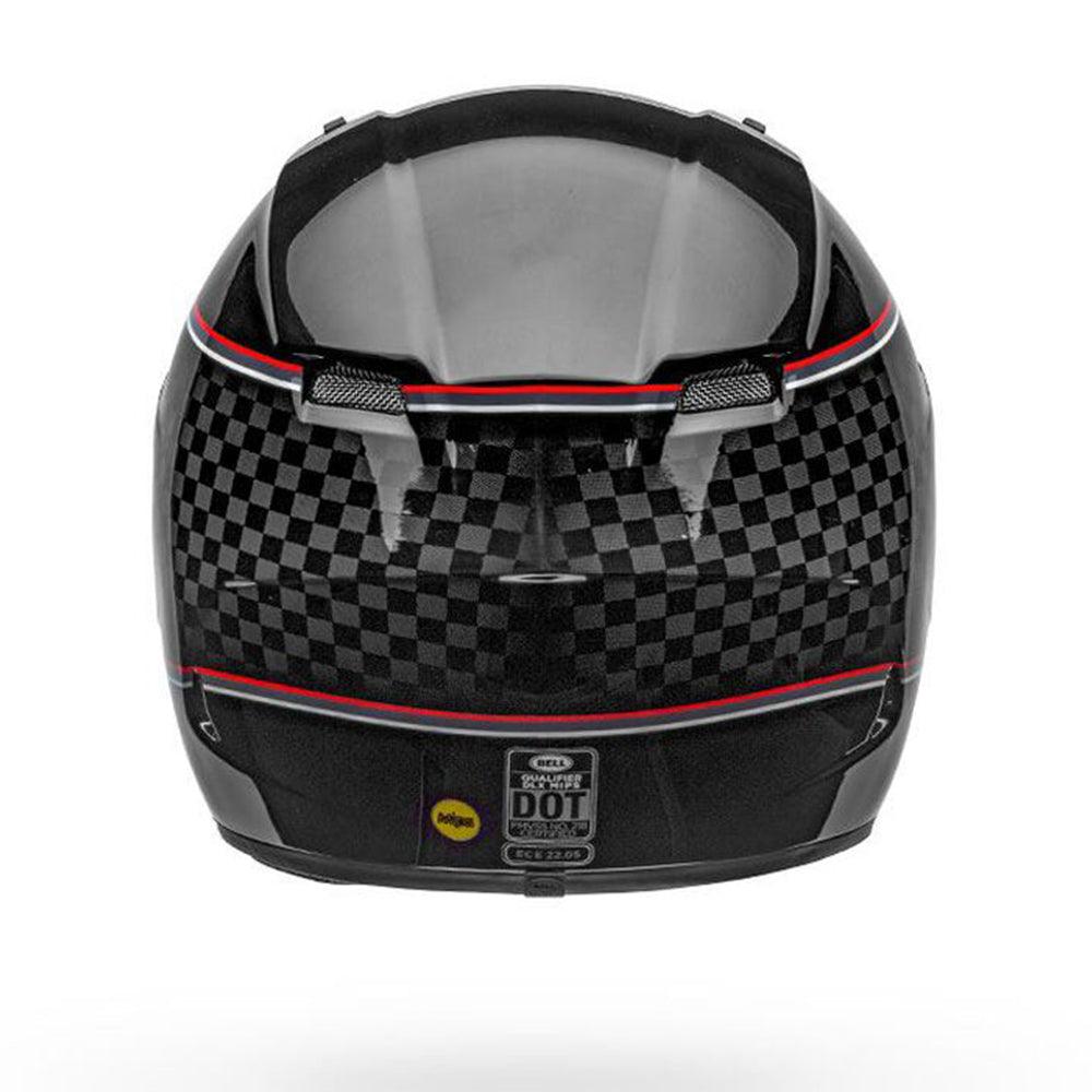 BELL QUALIFIER DLX BREADWINNER (MIPS) HELMET - GLOSS BLACK/WHITE CASSONS PTY LTD sold by Cully's Yamaha