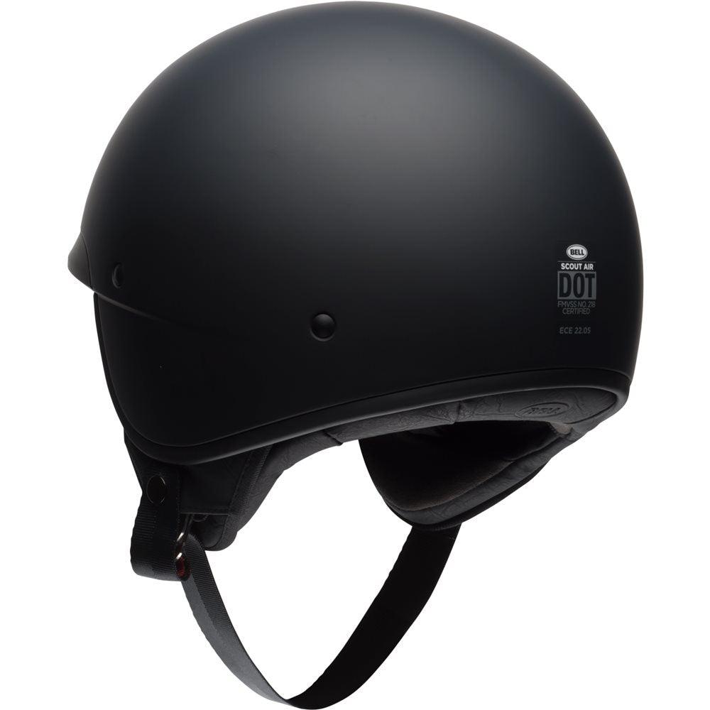 BELL SCOUT AIR HELMET - MATT BLACK CASSONS PTY LTD sold by Cully's Yamaha