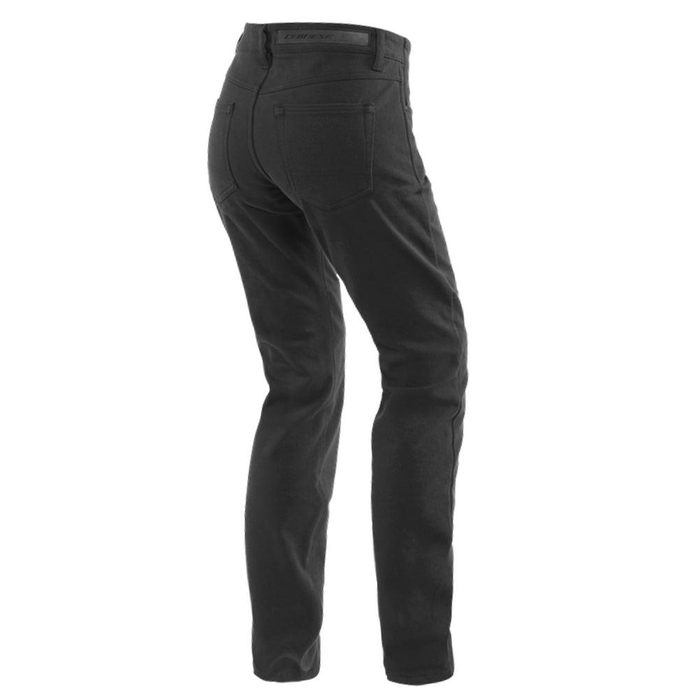 DAINESE CASUAL SLIM LADY TEX PANTS - BLACK MCLEOD ACCESSORIES (P) sold by Cully's Yamaha