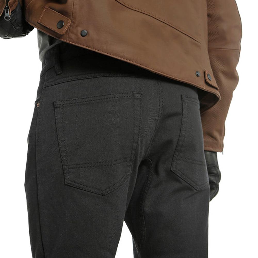 DAINESE CASUAL SLIM TEX PANTS - BLACK MCLEOD ACCESSORIES (P) sold by Cully's Yamaha