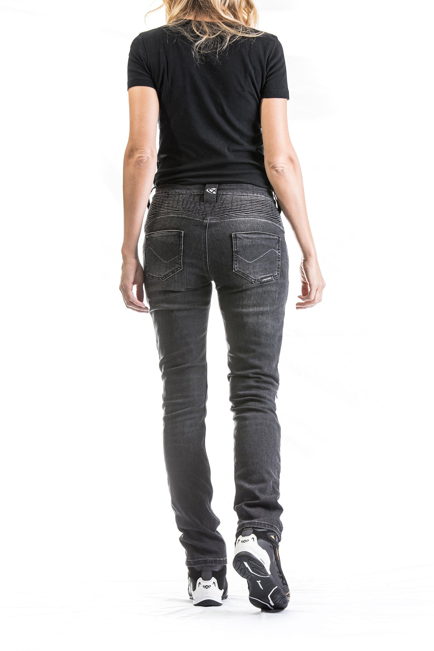 IXON CATHELYN LADY JEAN PANTS - ANTHRACITE CASSONS PTY LTD sold by Cully's Yamaha