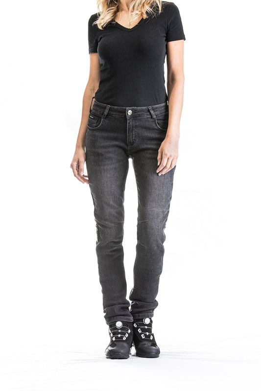 IXON CATHELYN LADY JEAN PANTS - ANTHRACITE CASSONS PTY LTD sold by Cully's Yamaha