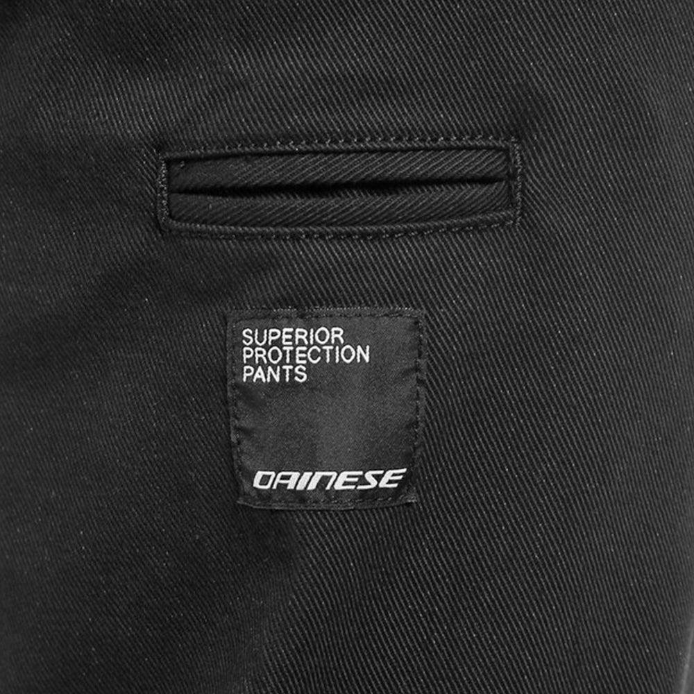 DAINESE CHINOS TEX PANTS - BLACK MCLEOD ACCESSORIES (P) sold by Cully's Yamaha