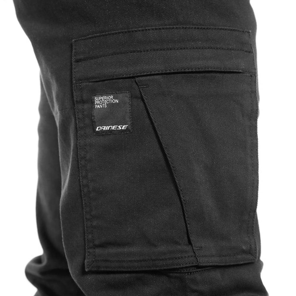 DAINESE COMBAT TEX PANTS - BLACK MCLEOD ACCESSORIES (P) sold by Cully's Yamaha