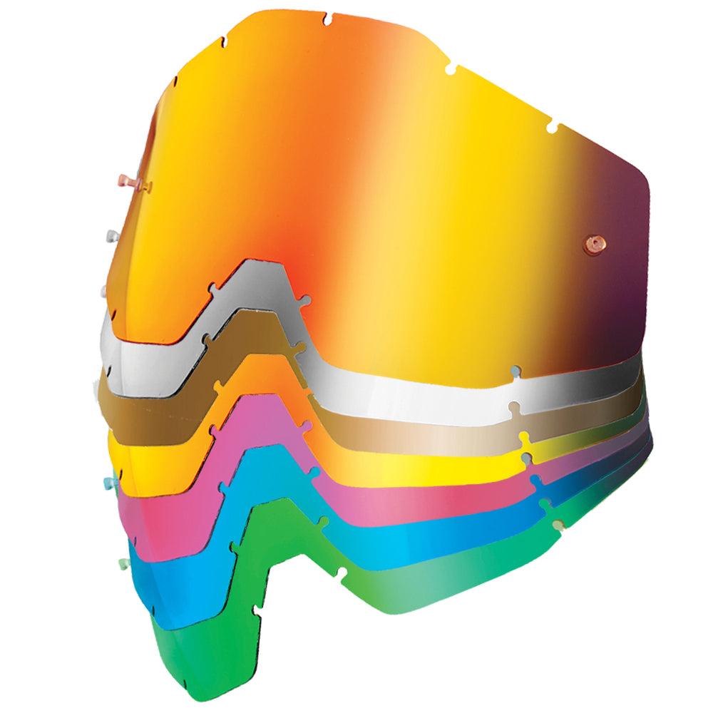 100% ACCURI/RACECRAFT/STRATA REPLACEMENT LENS MIRROR - ALL COLOURS