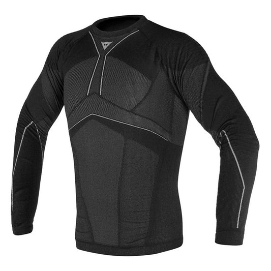 DAINESE D-CORE AERO TEE LONG SLEEVED - BLACK/ANTHRACITE MCLEOD ACCESSORIES (P) sold by Cully's Yamaha