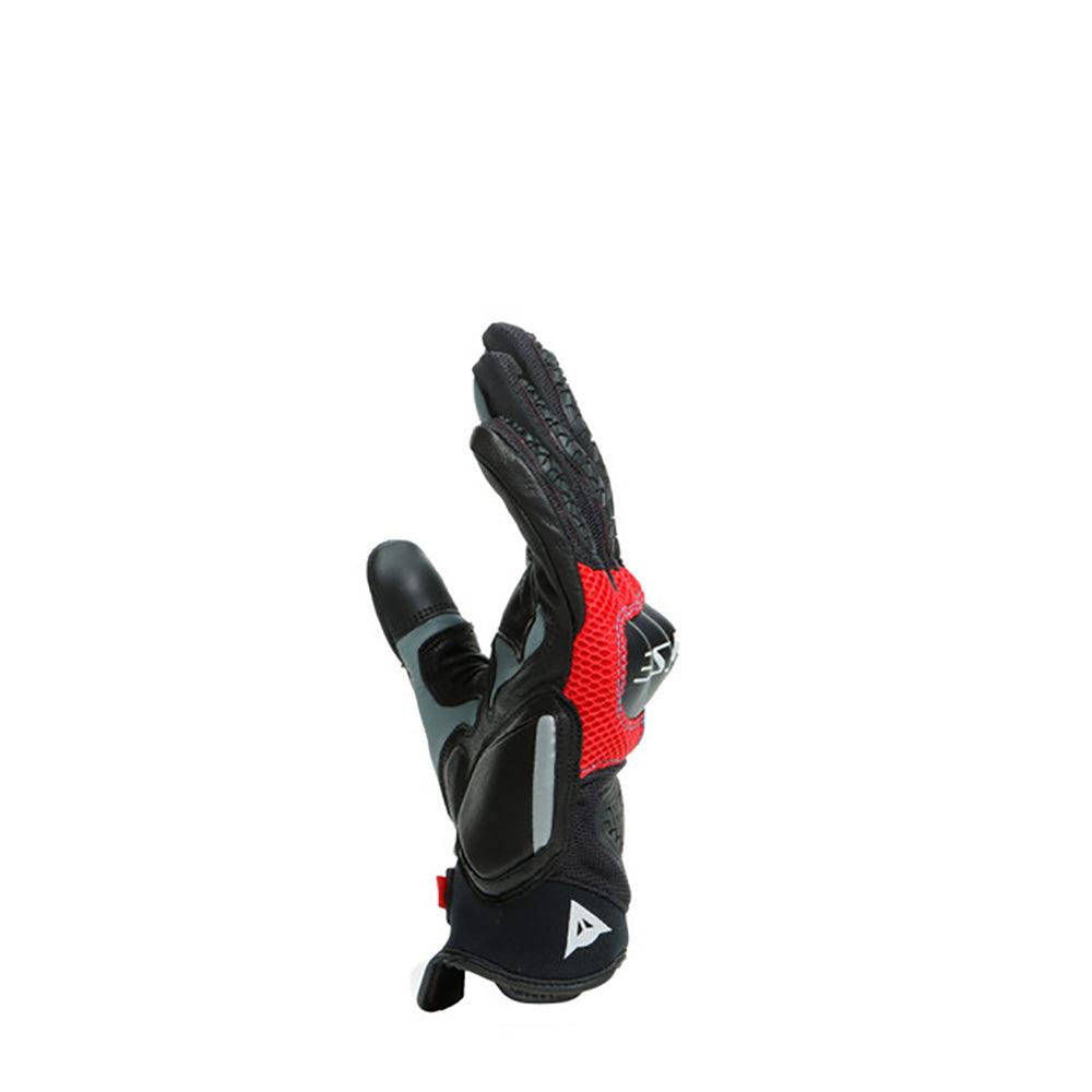 DAINESE D-EXPLORER 2 GLOVES - GLACIER GREY/BLUE/LAVA RED MCLEOD ACCESSORIES (P) sold by Cully's Yamaha