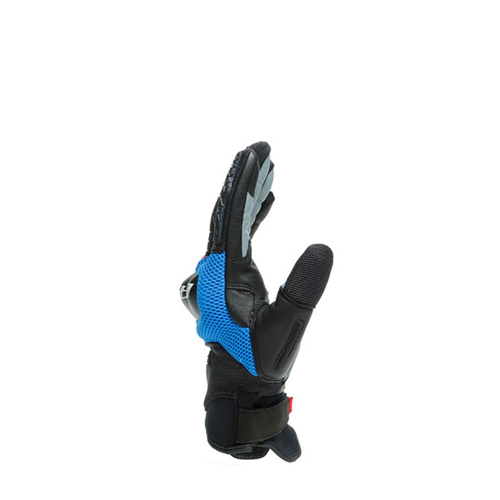 DAINESE D-EXPLORER 2 GLOVES - GLACIER GREY/BLUE/LAVA RED MCLEOD ACCESSORIES (P) sold by Cully's Yamaha