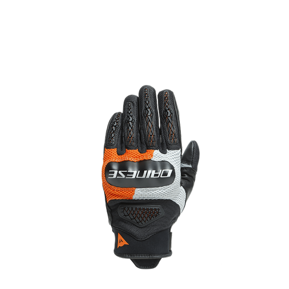 DAINESE D-EXPLORER 2 GLOVES - GLACIER GREY/ORANGE/BLACK MCLEOD ACCESSORIES (P) sold by Cully's Yamaha