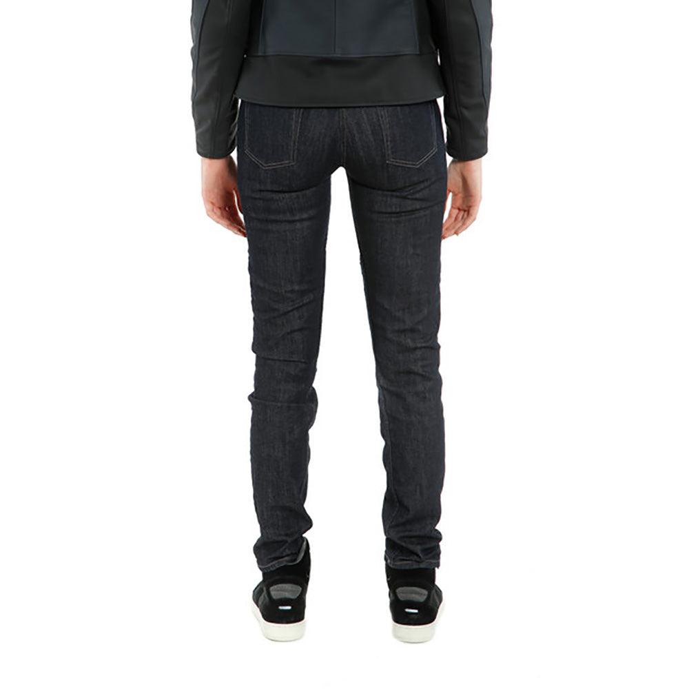 DAINESE DENIM SLIM LADY TEX PANTS - BLUE MCLEOD ACCESSORIES (P) sold by Cully's Yamaha