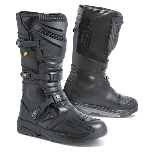 DRIRIDER ADVENTURE C1 BOOTS - BLACK MCLEOD ACCESSORIES (P) sold by Cully's Yamaha