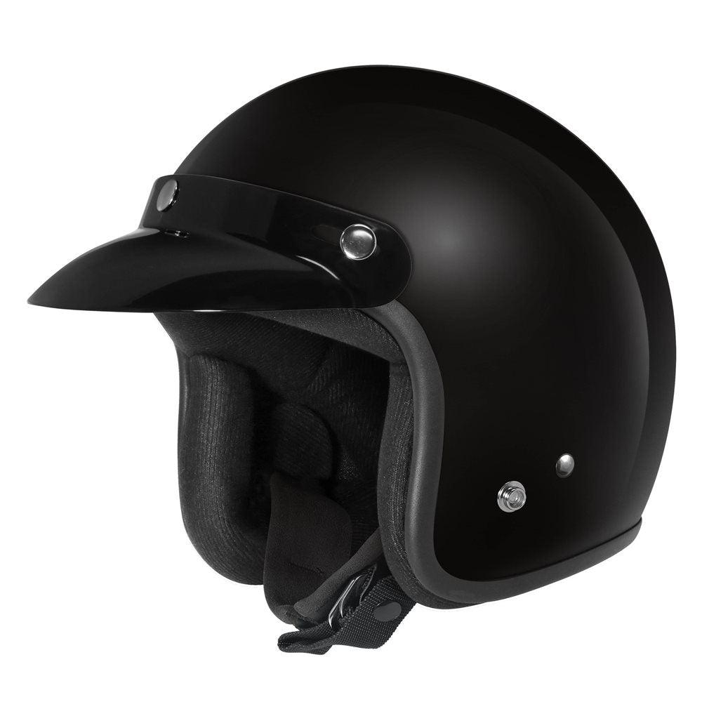 DRIRIDER BASE HELMET - BLACK MCLEOD ACCESSORIES (P) sold by Cully's Yamaha