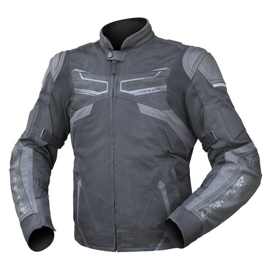 DRIRIDER CLIMATE CONTROL EXO 3 JACKET - BLACK MCLEOD ACCESSORIES (P) sold by Cully's Yamaha