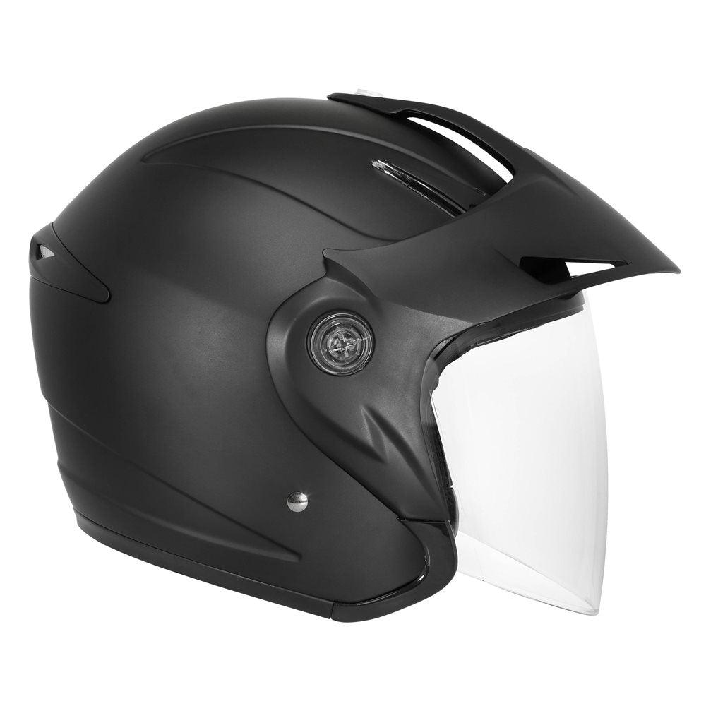 DRIRIDER FREEDOM HELMET - MATT BLACK MCLEOD ACCESSORIES (P) sold by Cully's Yamaha