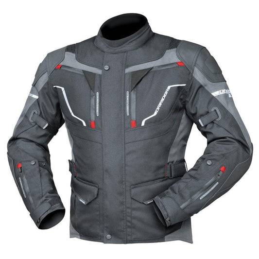 DRIRIDER NORDIC 4 JACKET - BLACK/GREY MCLEOD ACCESSORIES (P) sold by Cully's Yamaha