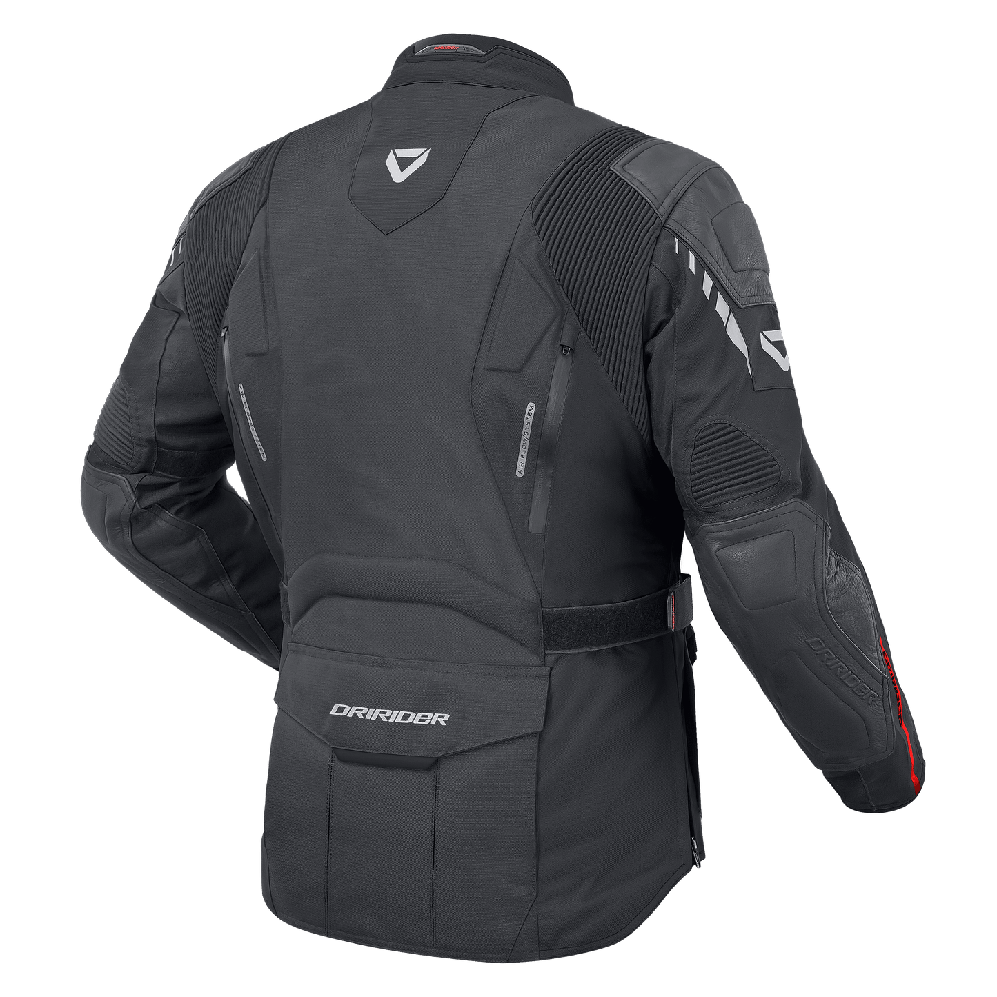 DRIRIDER NORDIC V JACKET - BLACK/BLACK MCLEOD ACCESSORIES (P) sold by Cully's Yamaha