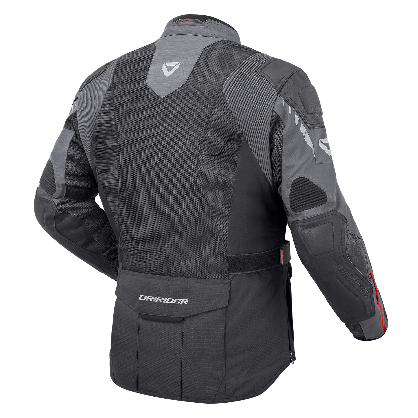 DRIRIDER NORDIC V AIRFLOW JACKET - DARK GREY/GREY MCLEOD ACCESSORIES (P) sold by Cully's Yamaha