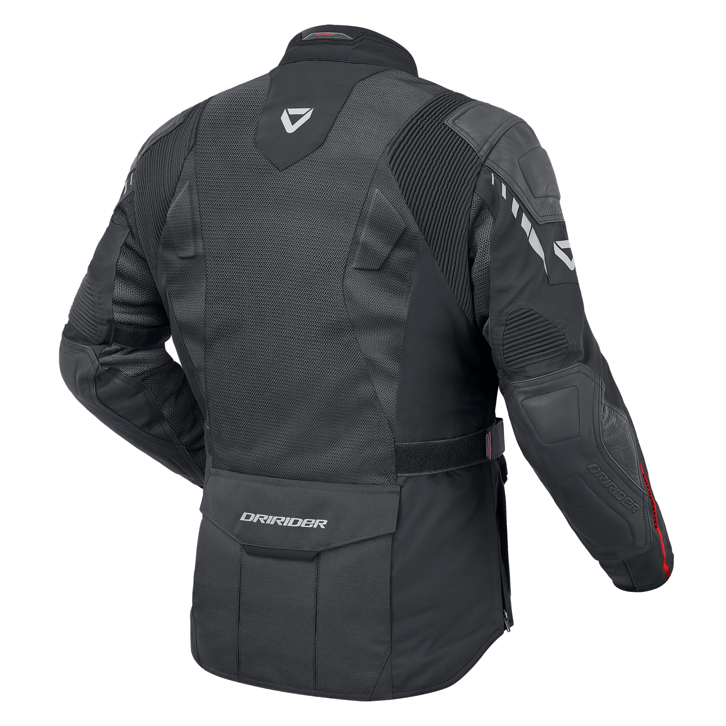 DRIRIDER NORDIC V AIRFLOW JACKET - BLACK MCLEOD ACCESSORIES (P) sold by Cully's Yamaha