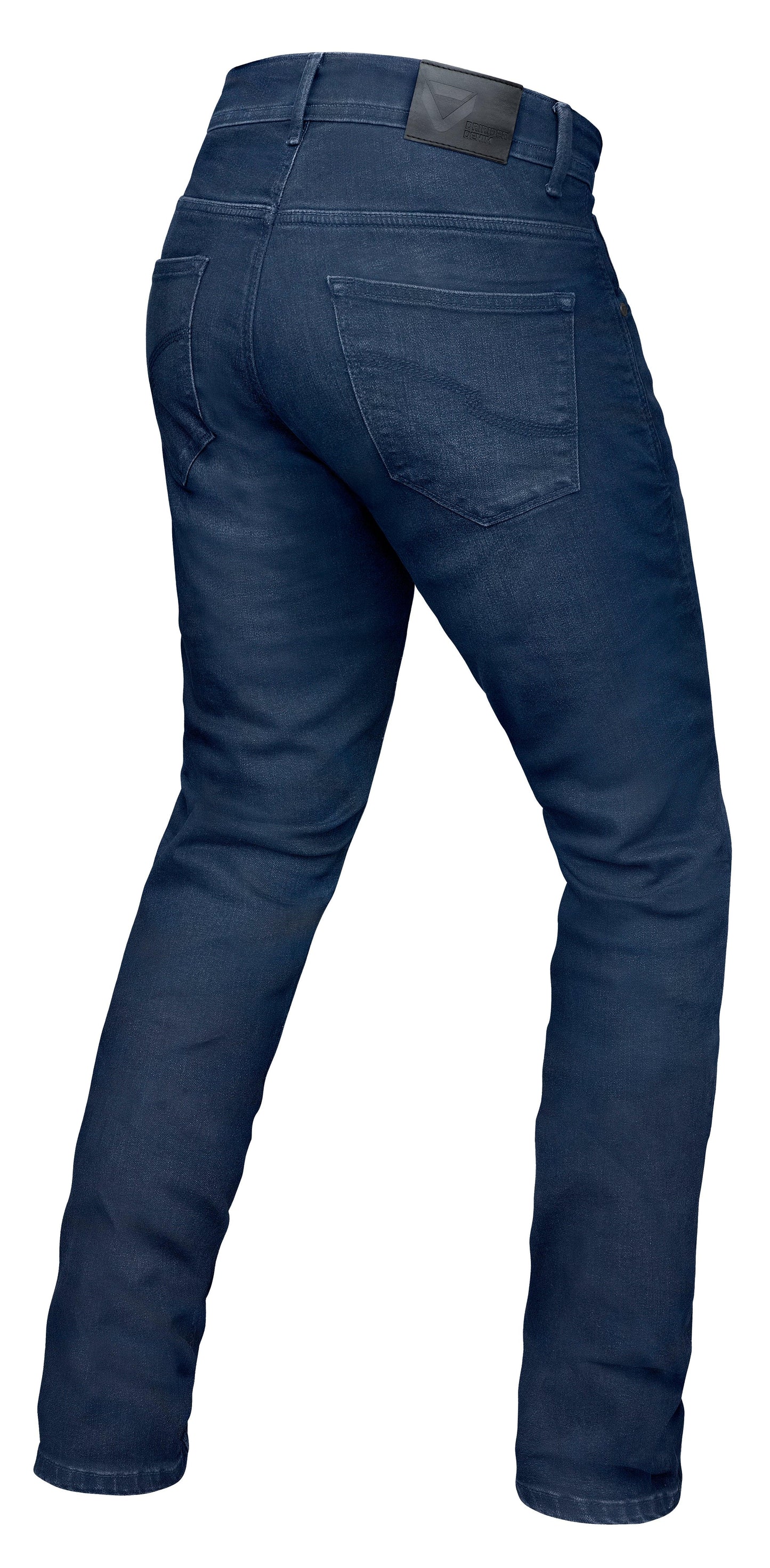 DRIRIDER WOMENS XENA OVER THE BOOT SHORT LEG JEANS - INDIGO MCLEOD ACCESSORIES (P) sold by Cully's Yamaha