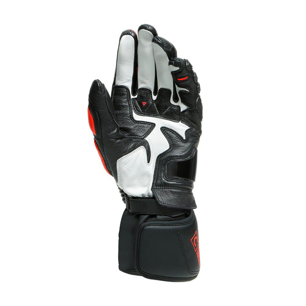 DAINESE DRUID 3 GLOVES - BLACK/RED MCLEOD ACCESSORIES (P) sold by Cully's Yamaha