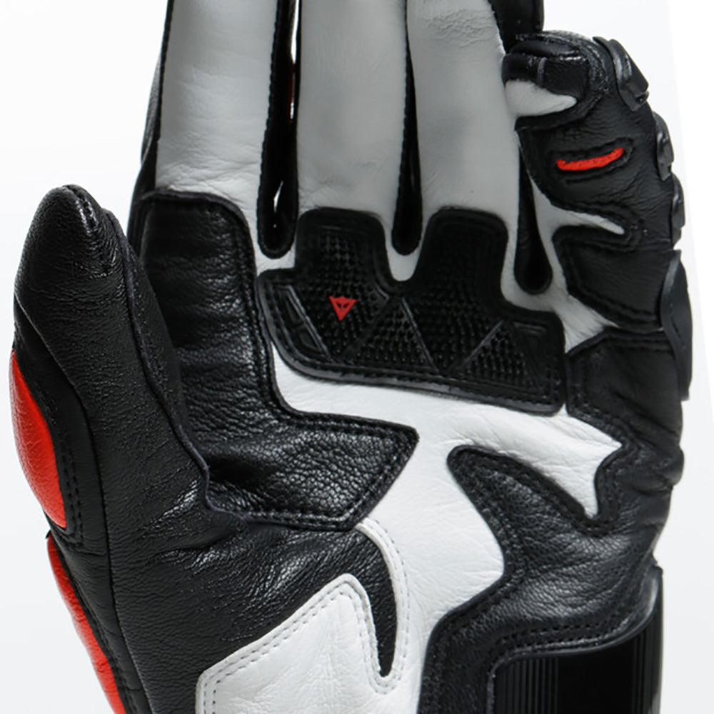 DAINESE DRUID 3 GLOVES - BLACK/RED MCLEOD ACCESSORIES (P) sold by Cully's Yamaha