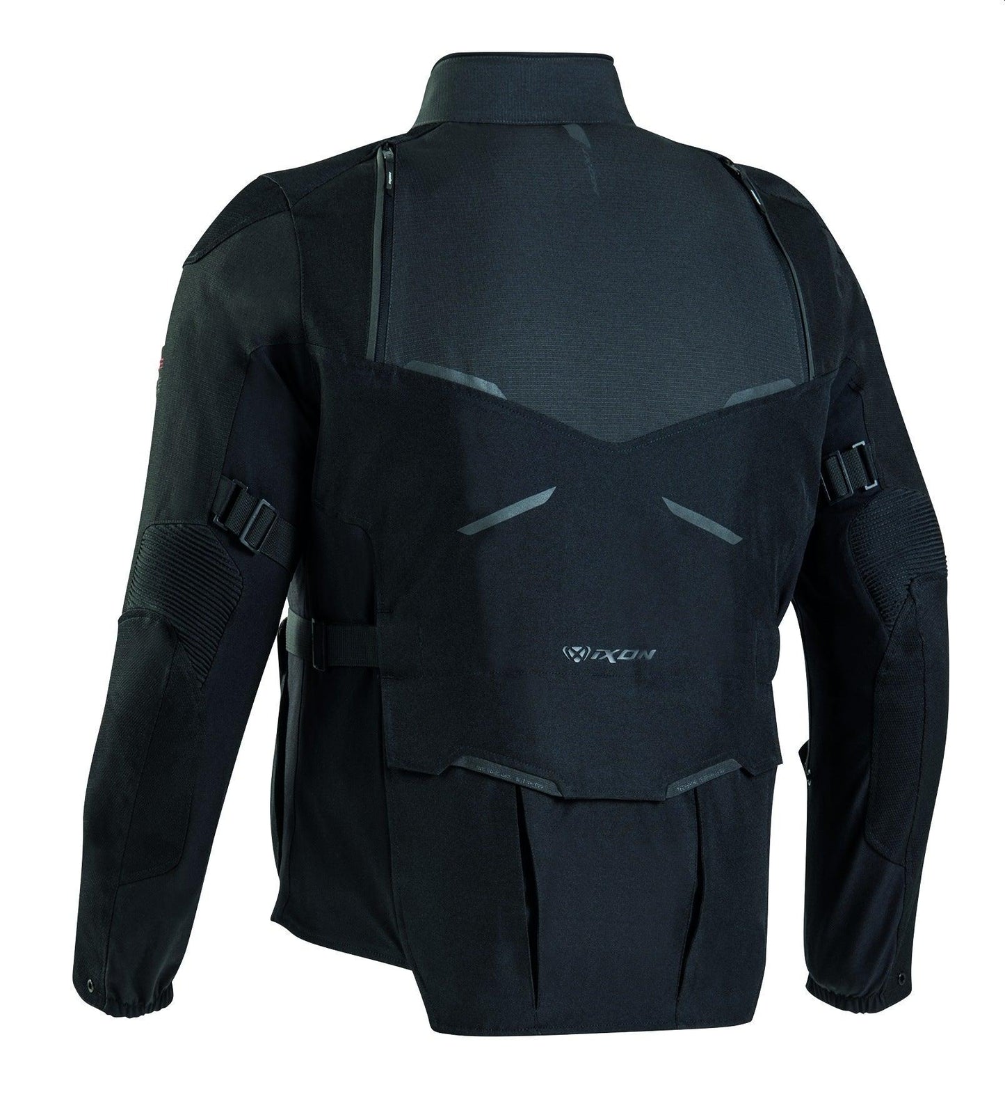 IXON EDDAS COMFORT JACKET - BLACK/ANTHRACITE CASSONS PTY LTD sold by Cully's Yamaha