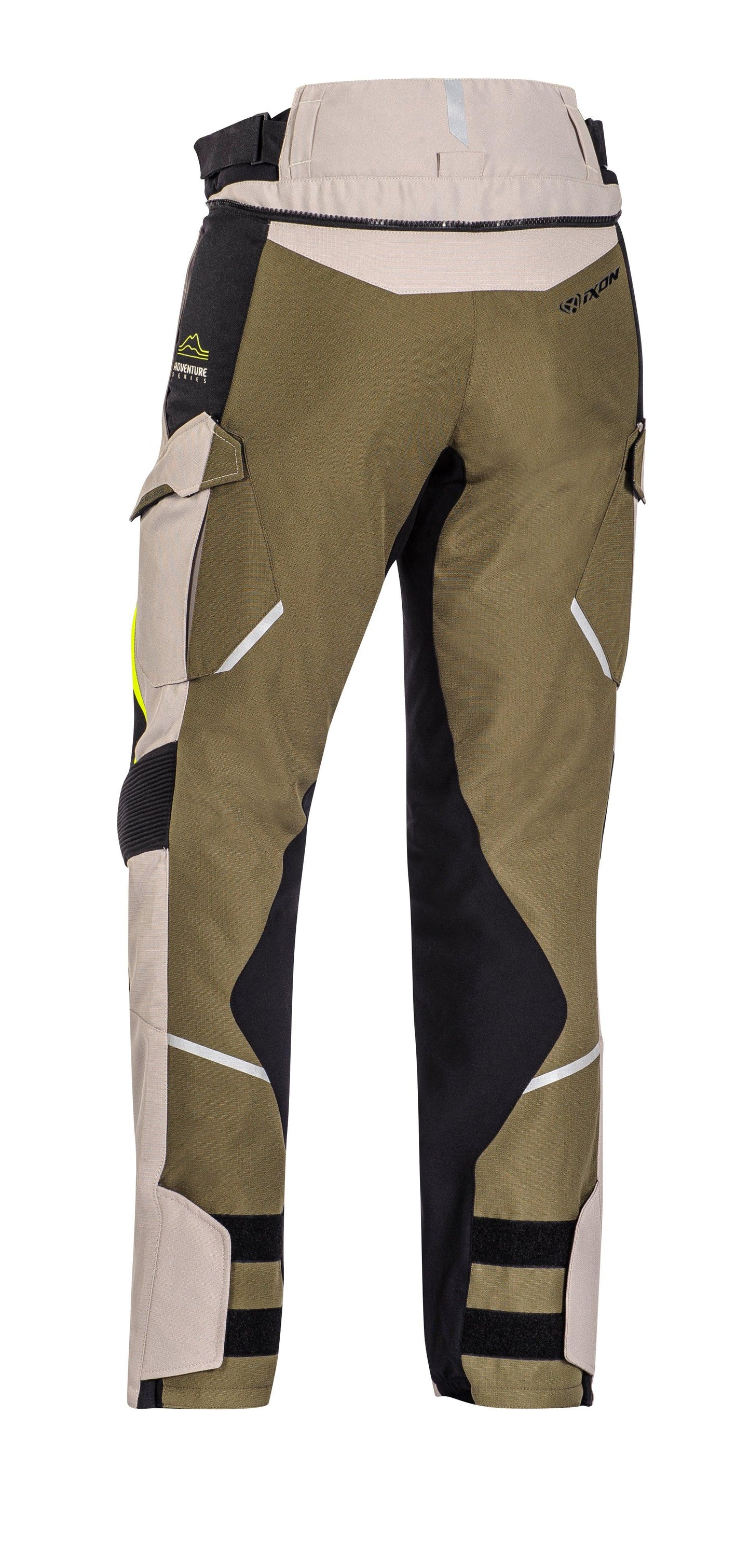 IXON EDDAS PANTS - GREY/KHAKI/BLACK CASSONS PTY LTD sold by Cully's Yamaha