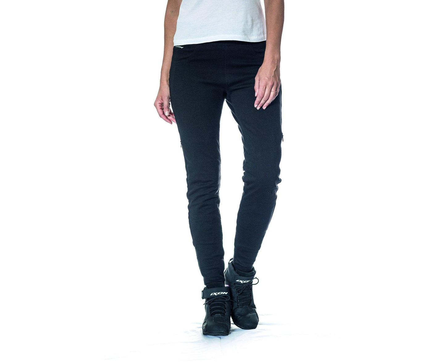 IXON EMY LADY JEANS - BLACK CASSONS PTY LTD sold by Cully's Yamaha