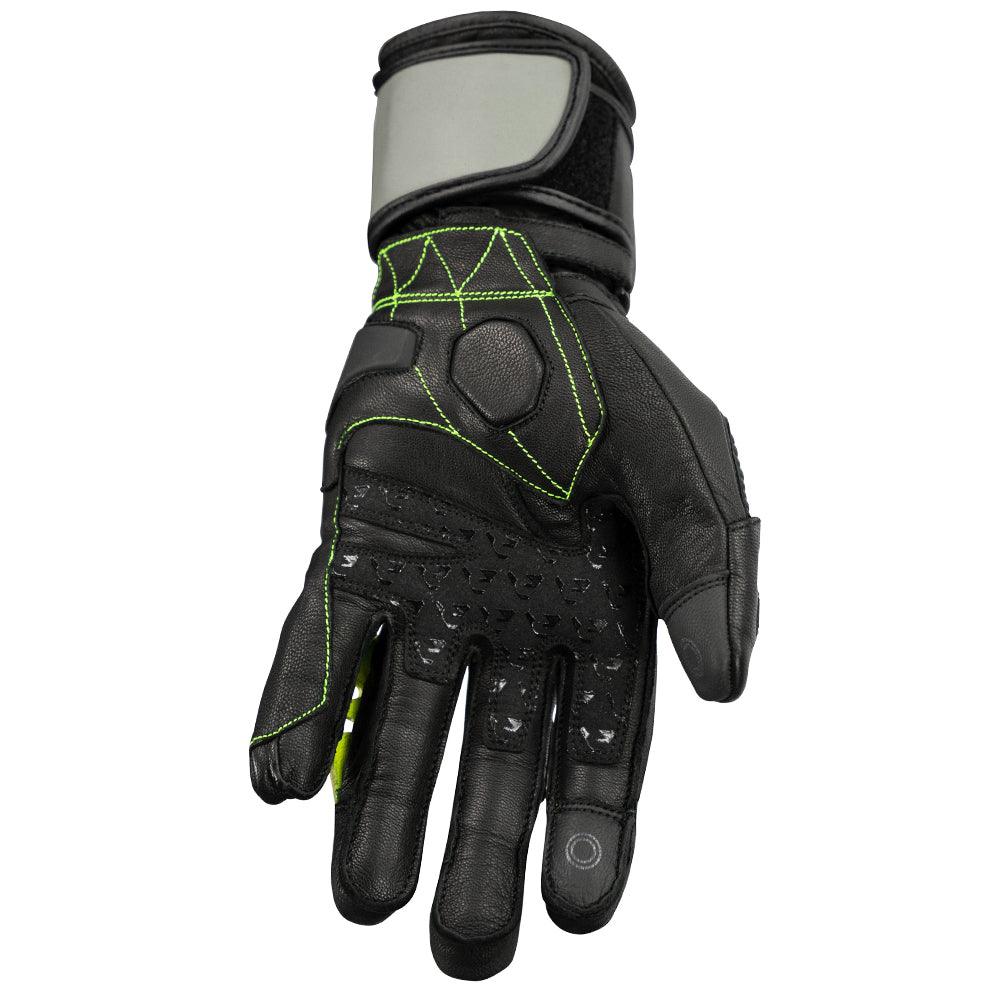 ARGON ENGAGE GLOVES - GREY/LIME MCLEOD ACCESSORIES (P) sold by Cully's Yamaha