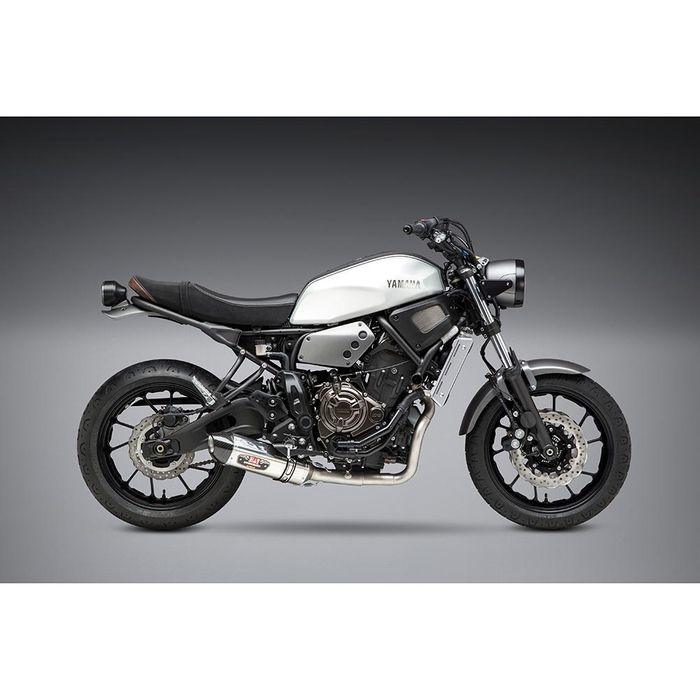 YOSHIMURA R77 RACE FS SS/SS/CF - MT-07 15-22, XSR700 18-22, R7 22 SERCO PTY LTD sold by Cully's Yamaha