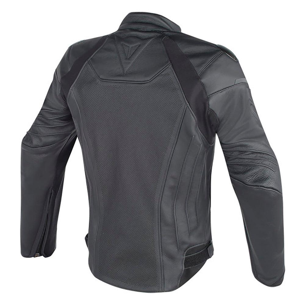 DAINESE FIGHTER LEATHER PERFORATED JACKET MCLEOD ACCESSORIES (P) sold by Cully's Yamaha