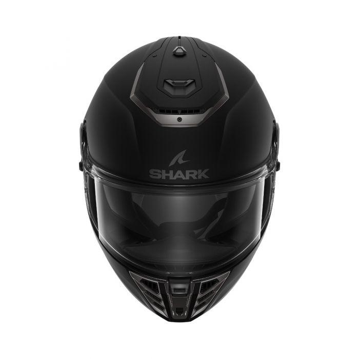 SHARK SPARTAN RS BLANK MAT HELMET - BLACK FICEDA ACCESSORIES sold by Cully's Yamaha