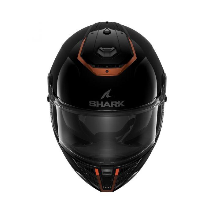 SHARK SPARTAN RS BLANK SP HELMET - GLOSS BLACK FICEDA ACCESSORIES sold by Cully's Yamaha