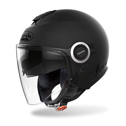 AIROH HELIOS HELMET - MATT BLACK MOTO NATIONAL ACCESSORIES PTY sold by Cully's Yamaha