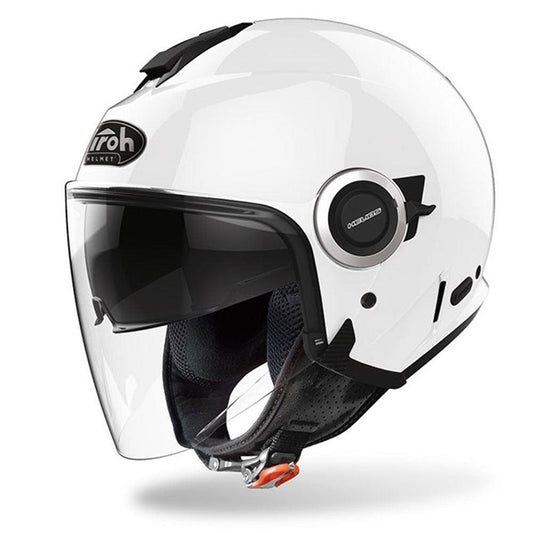 AIROH HELIOS HELMET - GLOSS WHITE MOTO NATIONAL ACCESSORIES PTY sold by Cully's Yamaha