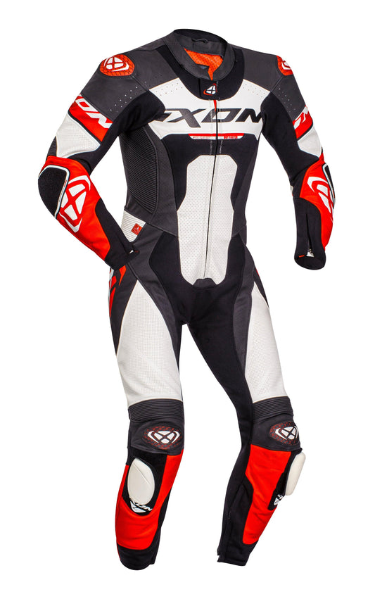 IXON JACKAL 1PC SUIT - BLACK/WHITE/RED CASSONS PTY LTD sold by Cully's Yamaha