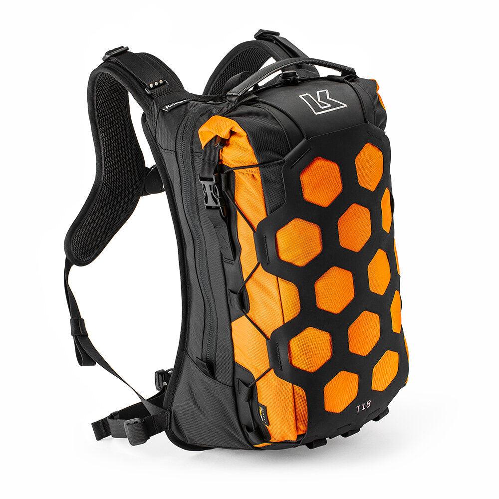 KRIEGA TRAIL18 ADVENTURE BACKPACK - ORANGE KRIEGA AUSTRALIA sold by Cully's Yamaha