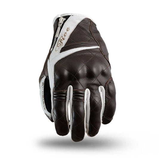 FIVE SPORT CITY LADIES GLOVES - BROWN MOTO NATIONAL ACCESSORIES PTY sold by Cully's Yamaha