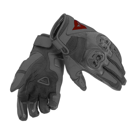 DAINESE MIG C2 UNISEX GLOVES - BLACK MCLEOD ACCESSORIES (P) sold by Cully's Yamaha