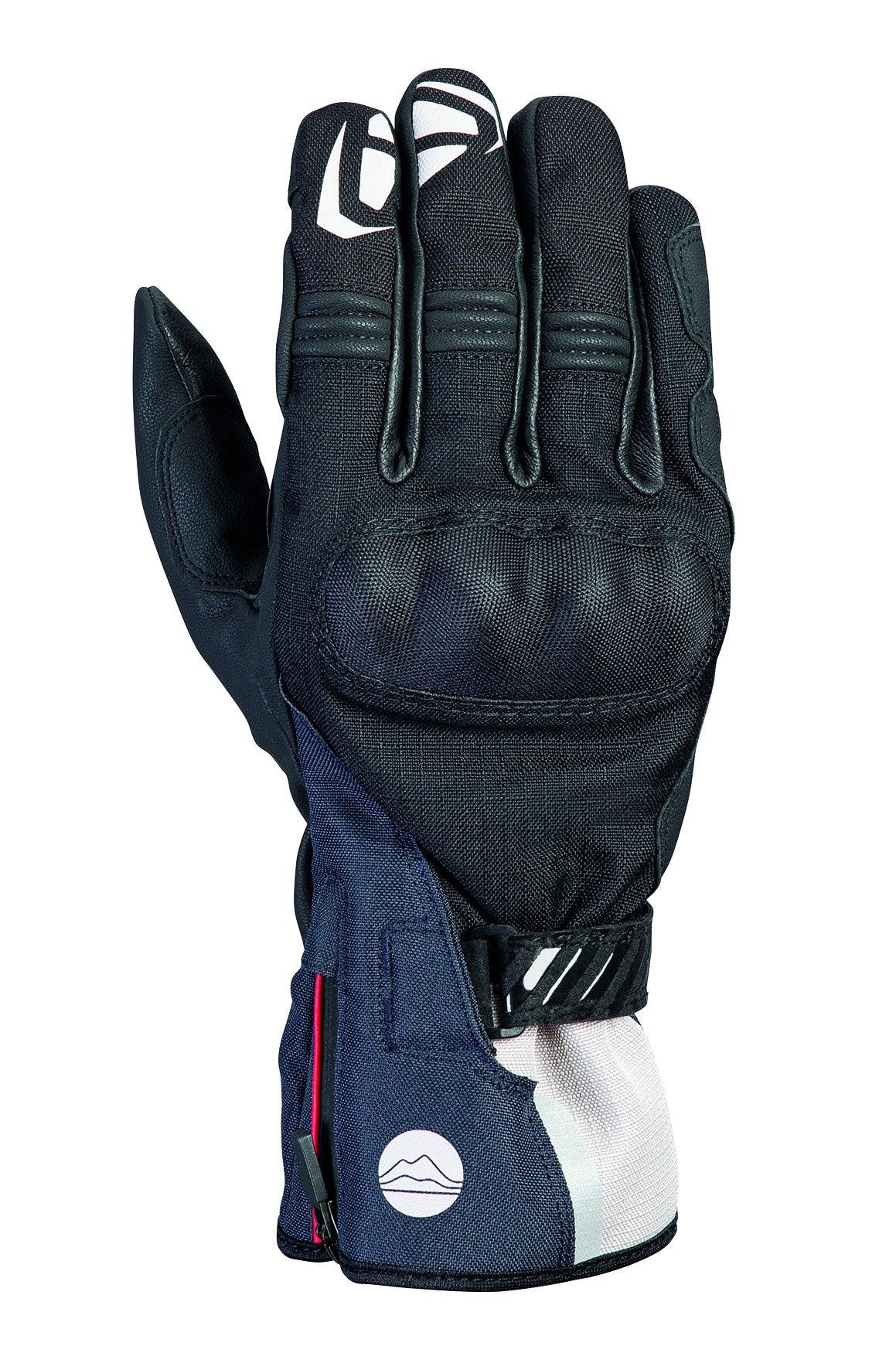IXON MS LOKI GLOVES - BLACK/GREY/BLUE CASSONS PTY LTD sold by Cully's Yamaha