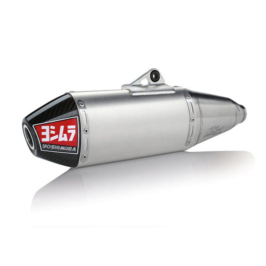 YOSHIMURA RS-4 STAINLESS STEEL/ ALUMINIUM CARBON FIBER TIP EXHAUST SYSTEM- YZ450F 14-17/ WR450 16-17 SERCO PTY LTD sold by Cully's Yamaha