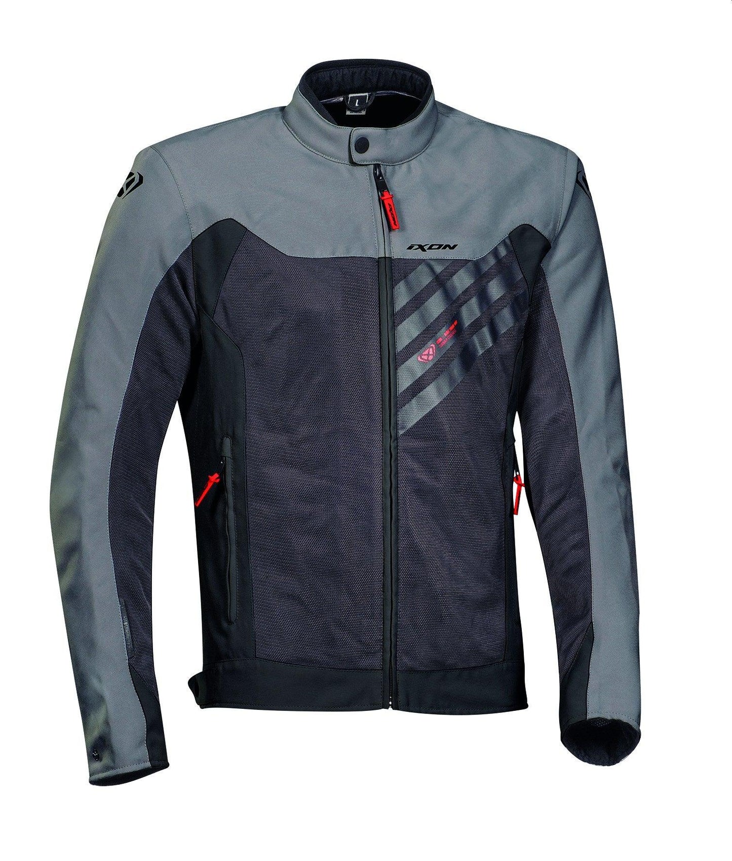IXON ORION LADY JACKET - ANTHRACITE/GREY/RED CASSONS PTY LTD sold by Cully's Yamaha