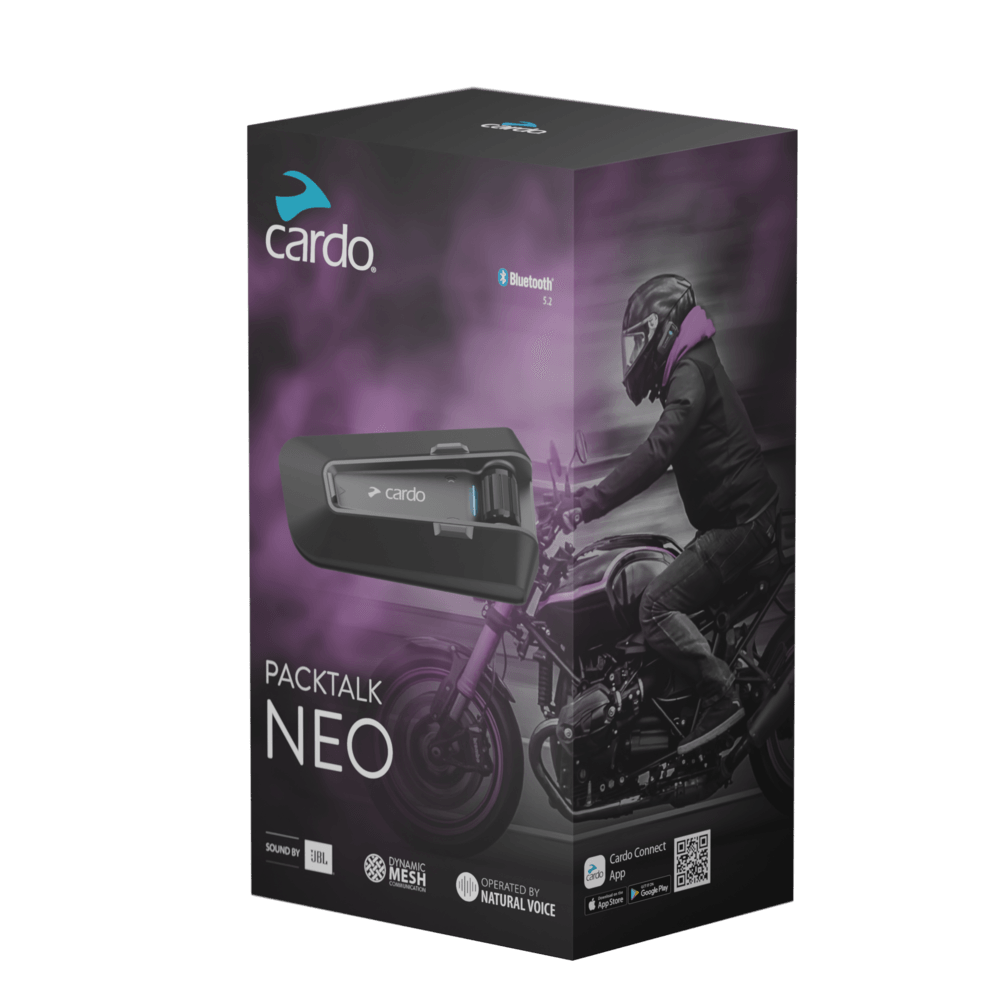 CARDO PACKTALK NEO SINGLE CASSONS PTY LTD sold by Cully's Yamaha