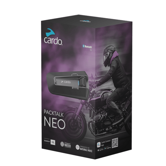 CARDO PACKTALK NEO SINGLE CASSONS PTY LTD sold by Cully's Yamaha