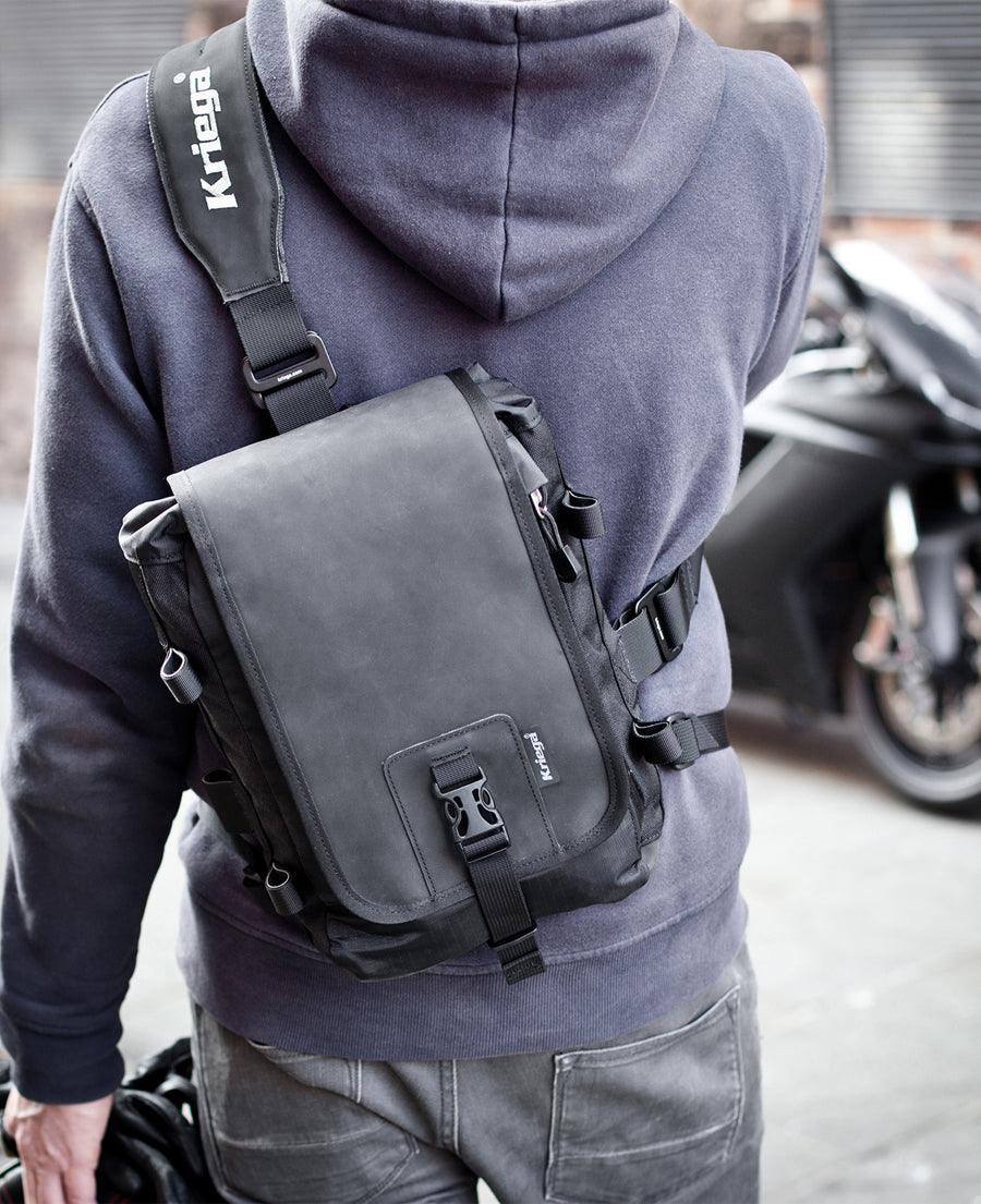 KRIEGA SLING MESSENGER BAG - BLACK KRIEGA AUSTRALIA sold by Cully's Yamaha
