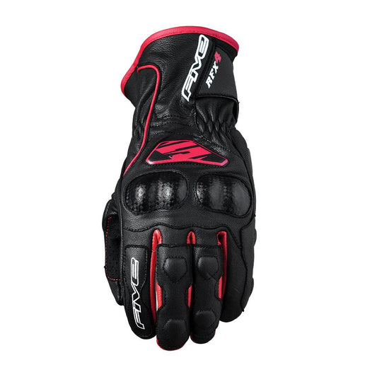 FIVE RFX-4 GLOVES - BLACK/RED MOTO NATIONAL ACCESSORIES PTY sold by Cully's Yamaha
